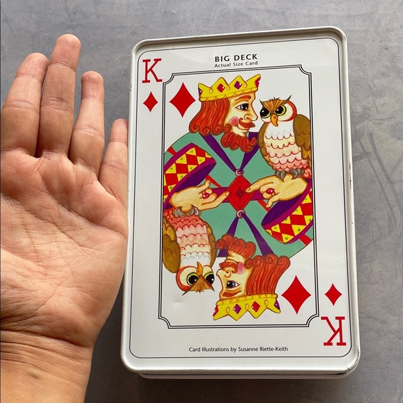 Fundex Big Deck Playing Cards in Tin - Picture 6 of 6